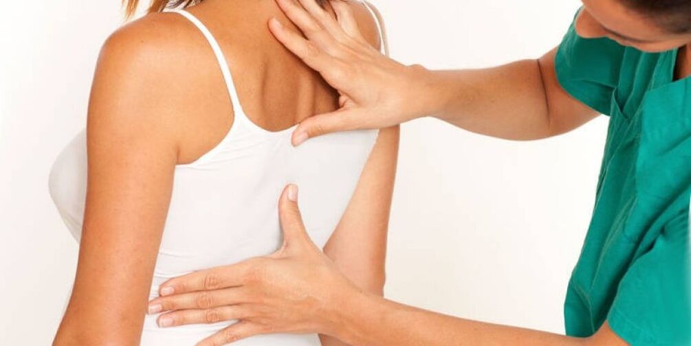 pregled kod liječnika za osteohondrozu prsnog koša