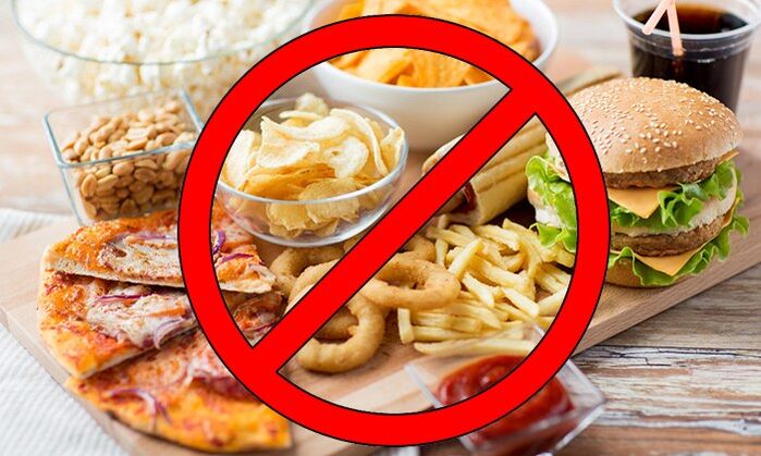 zabranjena hrana za artrozu kuka